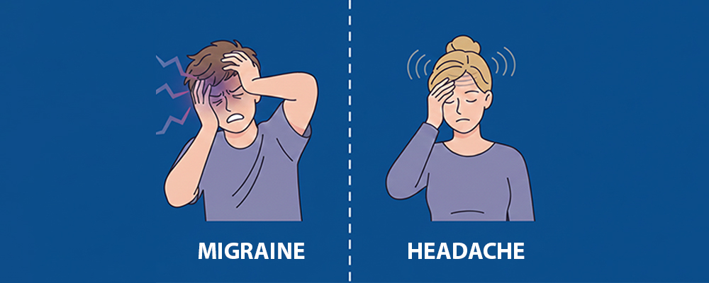 Difference Between Headache and Migraine